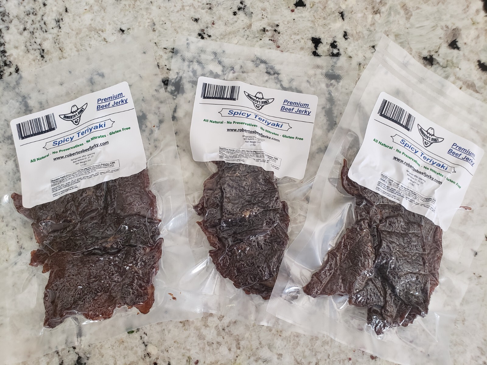 Spicy Teriyaki - Premium Beef Jerky!! - 99% Same Day Shipping!! gallery
