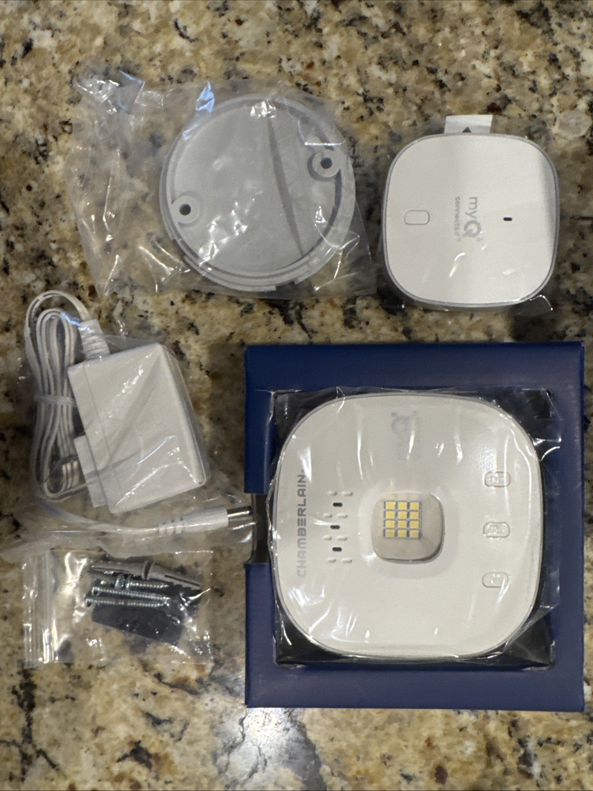 Chamberlain MyQ Wireless Smart Garage Hub and Controller - White gallery