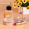 Acrylic round Display Block, 2 Pieces 3 X 3 X 1 Inches Edge Polished Clear Displ gallery