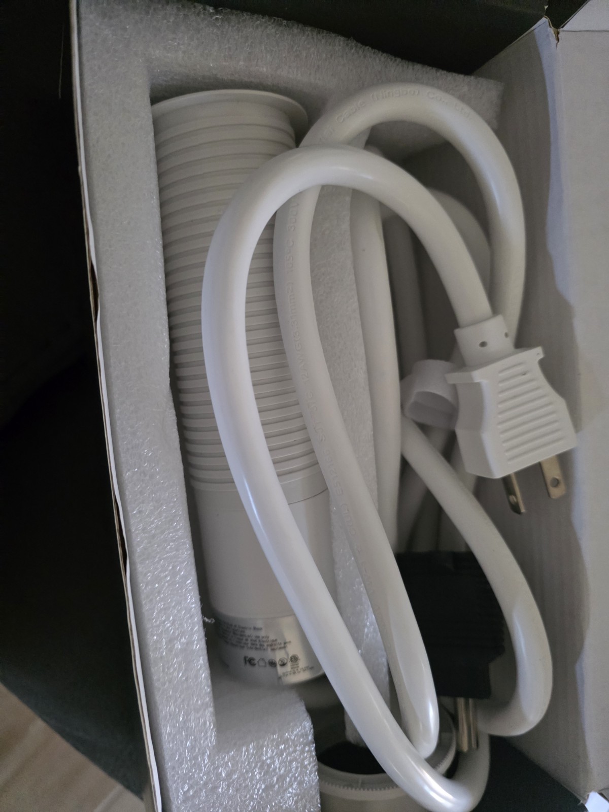 Annquan 20 Amp 2" Pop Up Countertop Outlet w/ USB-C PD20W & 3 USB Ports White gallery