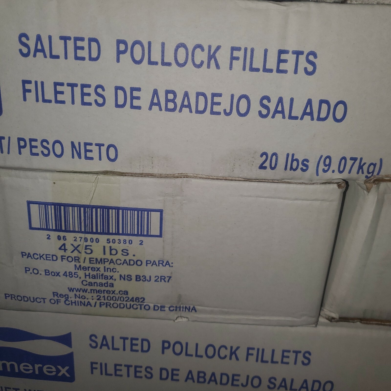 Salted fish Fillet 5lb gallery