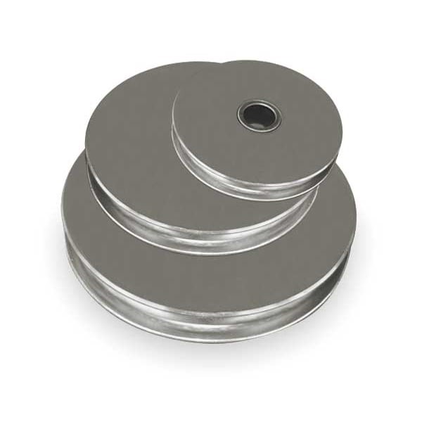 Sheave, Wire Rope, 3/16 In Max Cable Size, 600 Lb Max Load, Zinc Plated, 4Jx60 gallery