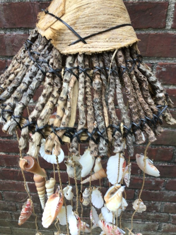 Real Seashells Wind Chimes 34” Pleasant Sound gallery