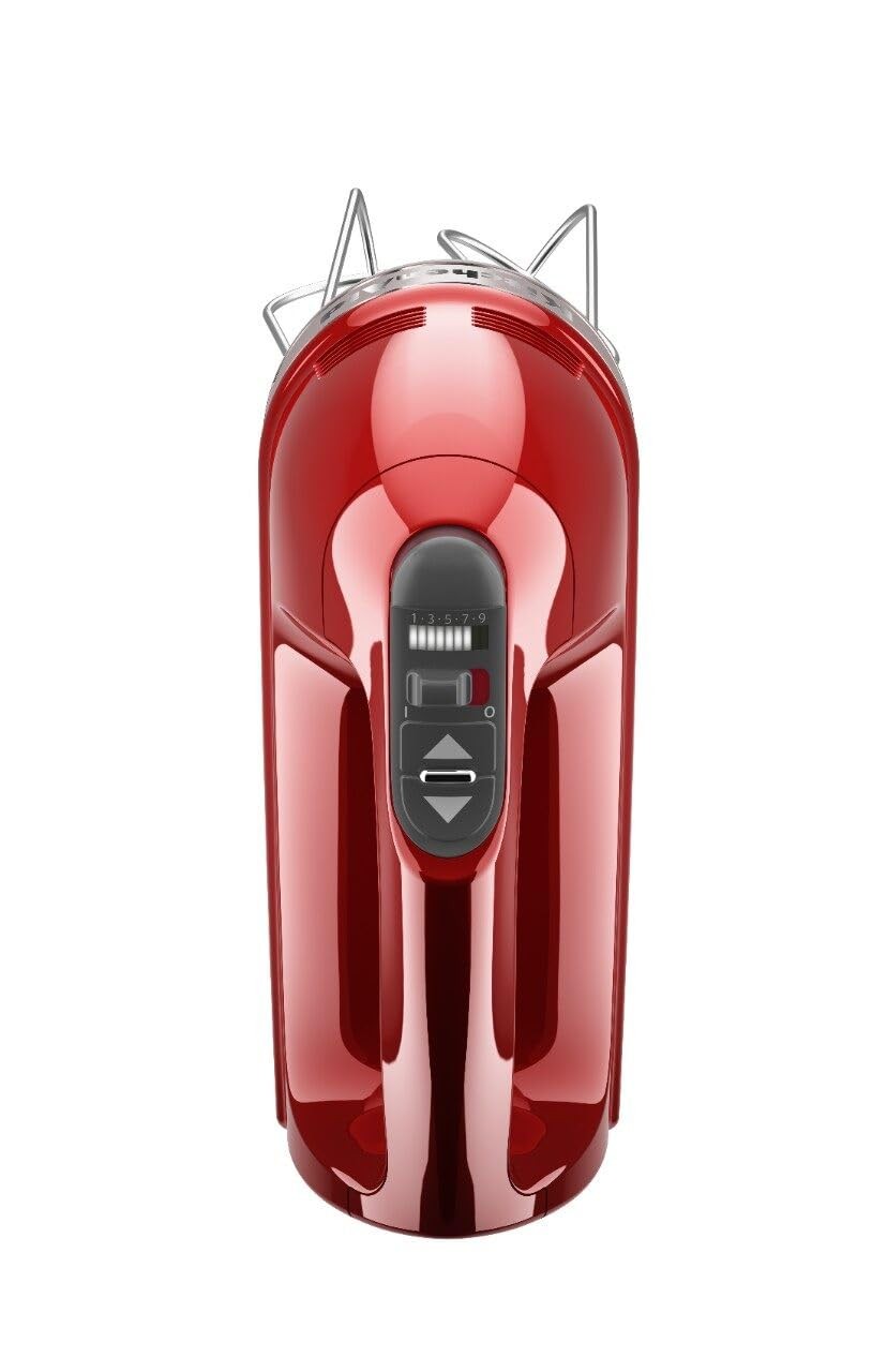 KitchenAid 9-Speed Hand Mixer - Apple Red gallery