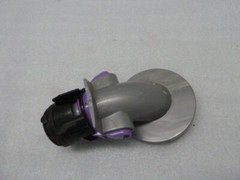 DYSON DC07 / DC14, SIDE INSPECTION PIPE, 90 DEGREE VALVE, original purple