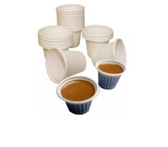 Disposable mini cups for Cuban coffee. 500 cups. 3/4 Oz capacity