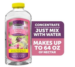 Liquid Concentrate, Electro Nectar Clear Hummingbird Food, 16 Oz.