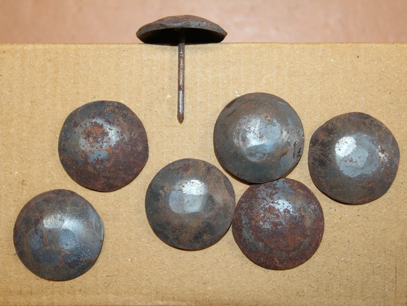 10-CLAVOS,Hand Forged, Rustic Nails,Restoration Supply,Shutter Accents, 5012B gallery