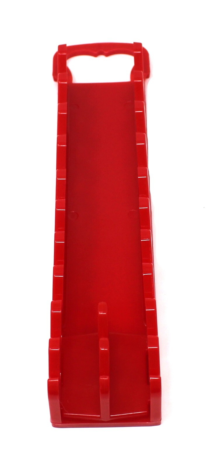 Red Plastic Portable Screwdriver Gripper 10-Tool Organizer Holder gallery