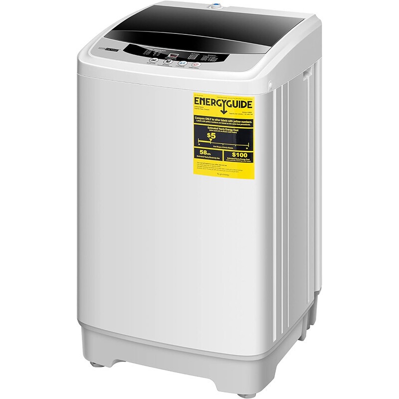 Portable Washing Machine Spin Dryer 8 Laundry Mode 10 Water Level 13lb gallery