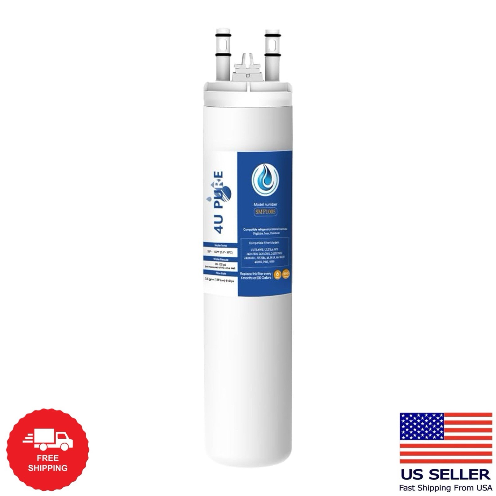 Replacement for Frigidaire ULTRAWF, Pure Source Ultra, Kenmore 9999, 469999, 46- gallery