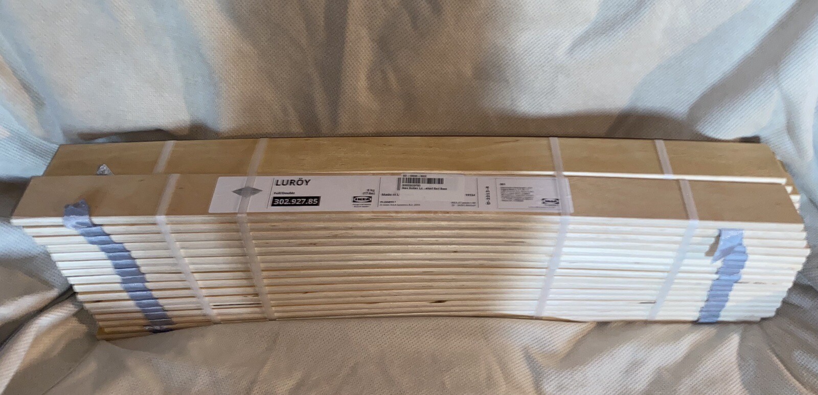 Ikea LUROY Full/Double Slatted bed base 302.927.85 - NEW gallery