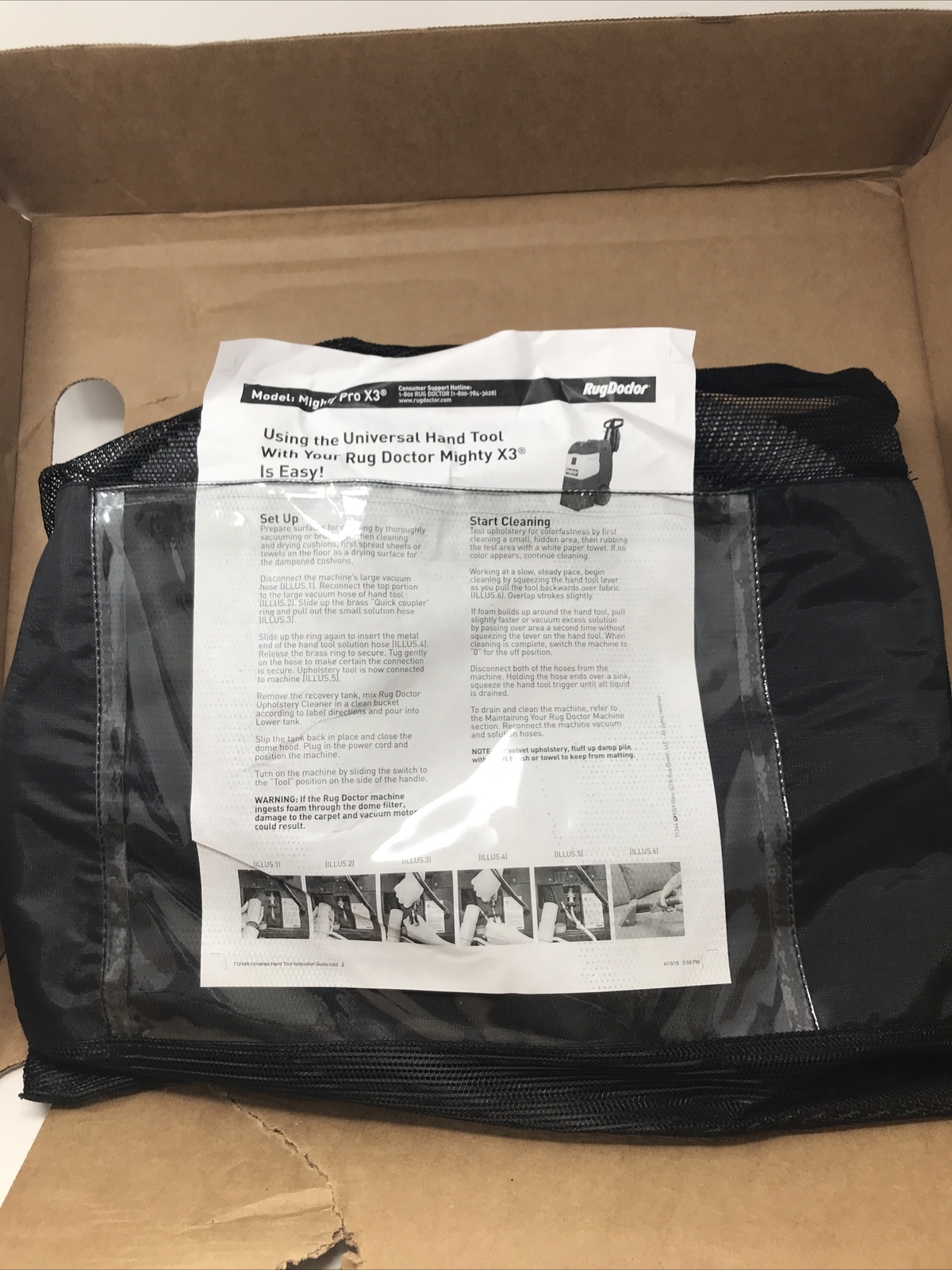 Universal Attachment for X3 Commercial Cleaner, 12-ft Hose gallery