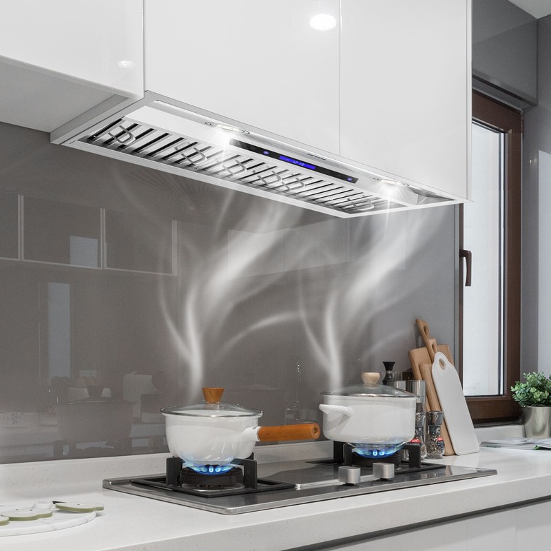 VEVOR Built-in Range Hood Insert Vent Hood 900CFM 30inch Touch & Remote Control gallery
