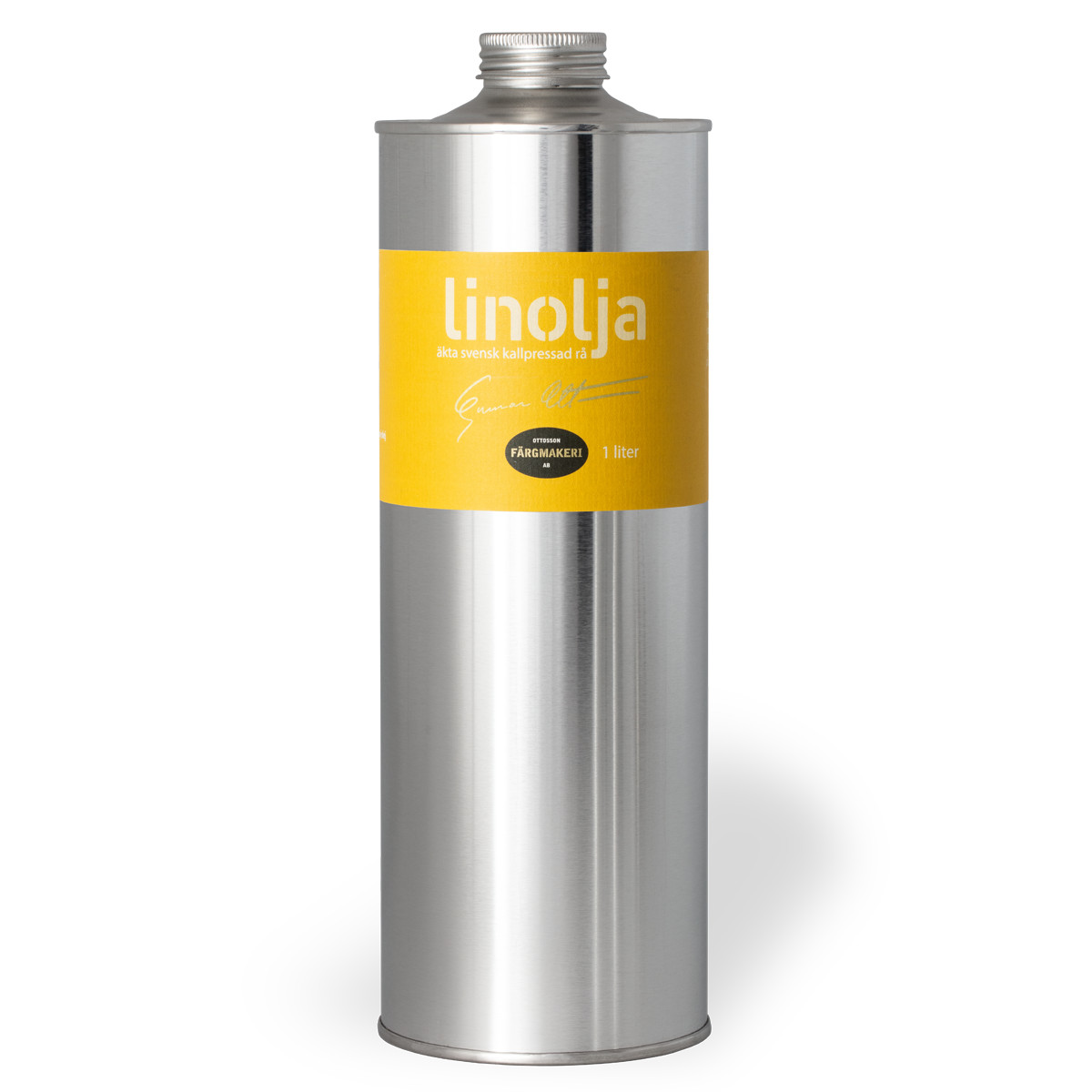 Ottosson Färgmakeri Swedish Cold Pressed Raw Linseed Oil - 1 Liter gallery