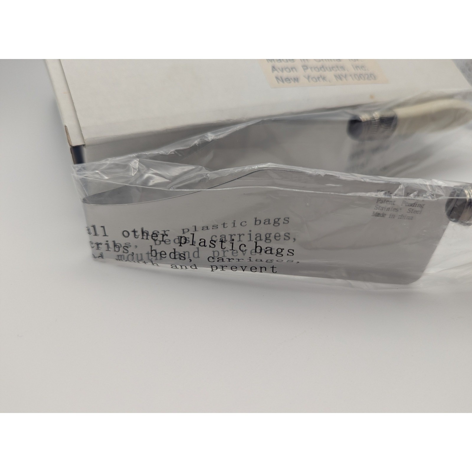 Avon Kake- Kut'r V-Shape Cake Pie Server Stainless Steel Wedding Cake Knife gallery