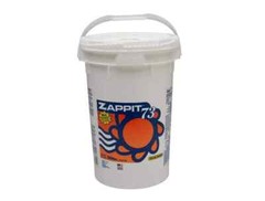 Zappit 73% Super Strength Pro Pool Shock 50 LB Bucket, 70% Available Chlorine
