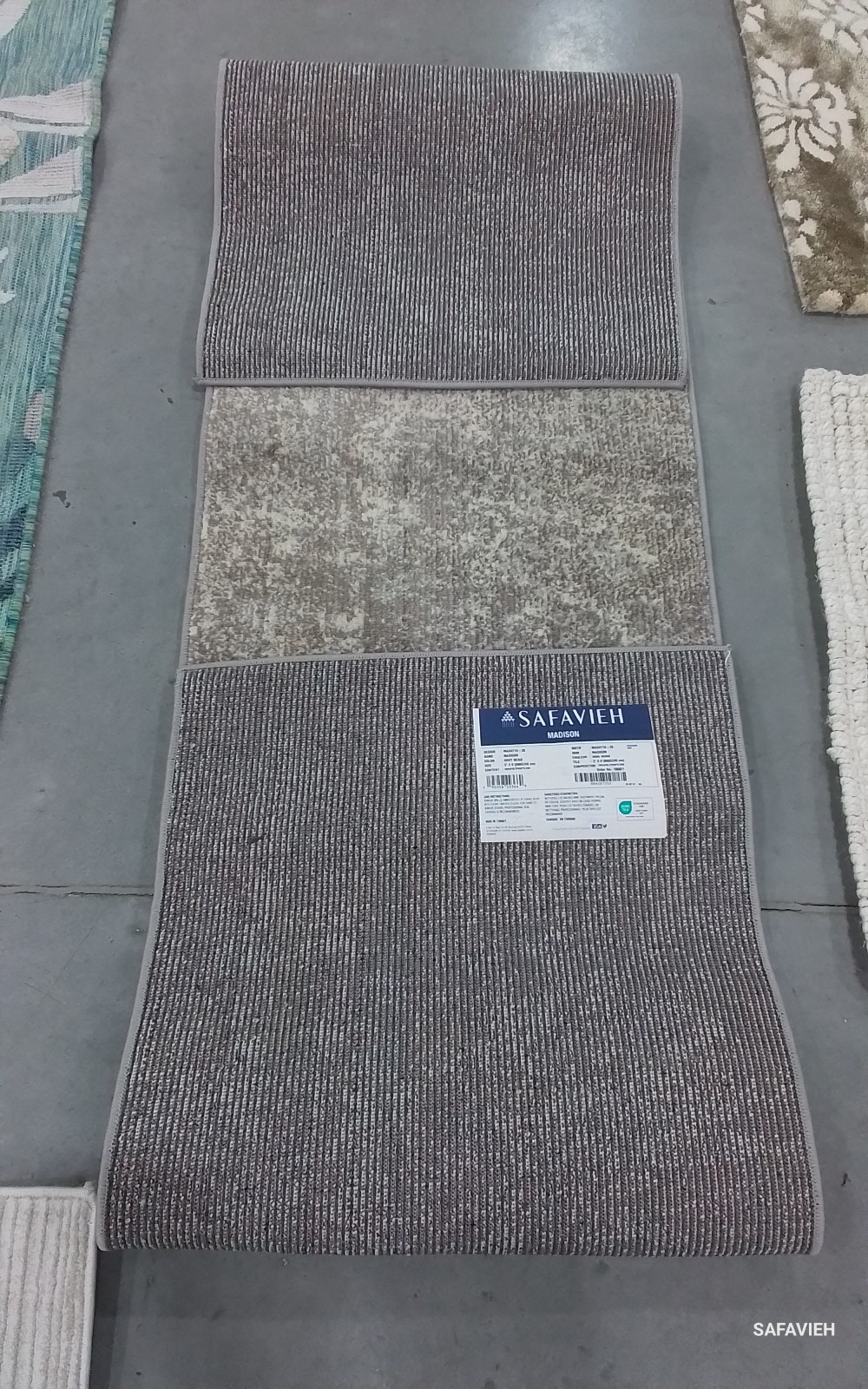 GREY / BEIGE 2'-0" x 8'-0" Flaw in Rug, Reduced Price 1172781824 MAD471G-28 gallery