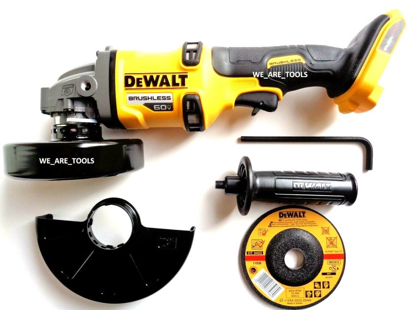 Dewalt DCG418B Flexvolt 60V Grinder 4 1/2 - 6" Cordless Brushless 60 volt DCG418 gallery