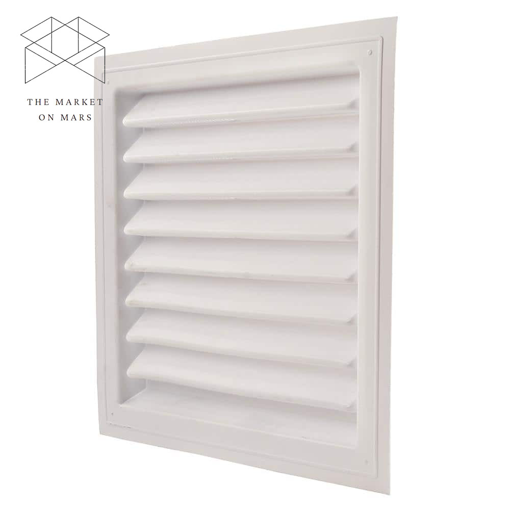 Louver Vent Wall Gable Mount For Attic Intake Or Exhaust 12"x18" Plastic Static✅ gallery