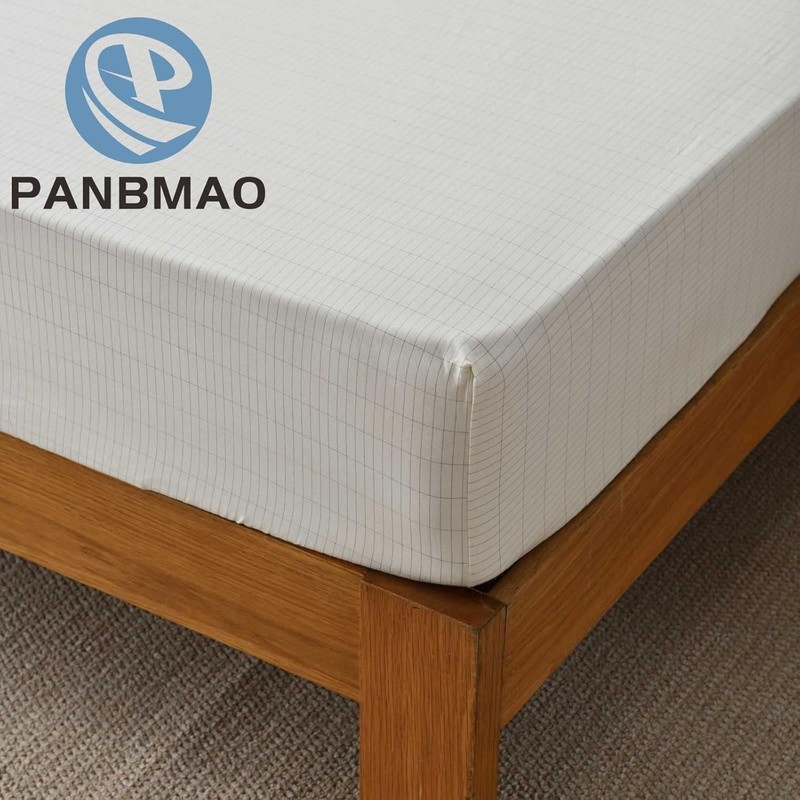 Fitted Beige Grounding Sheets with 12% Silver Fiber – Improved Sleep Quality gallery