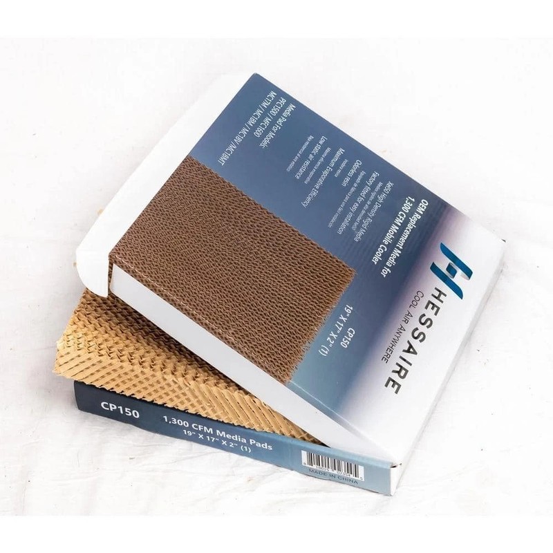 Hessaire Evaporative Cooler Replacement Media Pads Corrugated Construction 2 Pak gallery