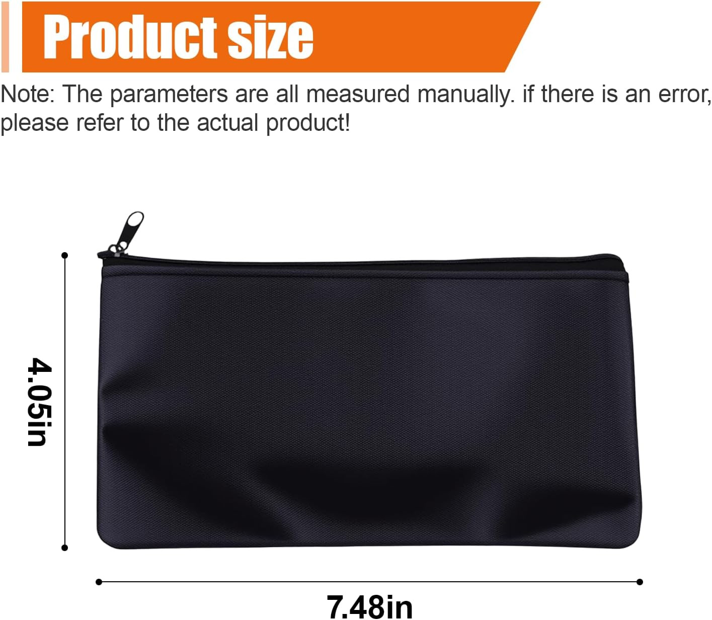 2PCS Car Tool Pouches with Zipper, Universal Oxford Cloth Waterproof Small Wrenc gallery