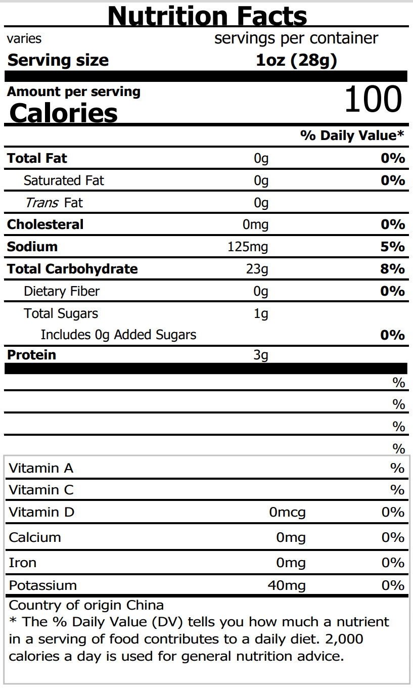 MIXES - Oriental Rice Cracker Noshie Mix - Select Weight gallery