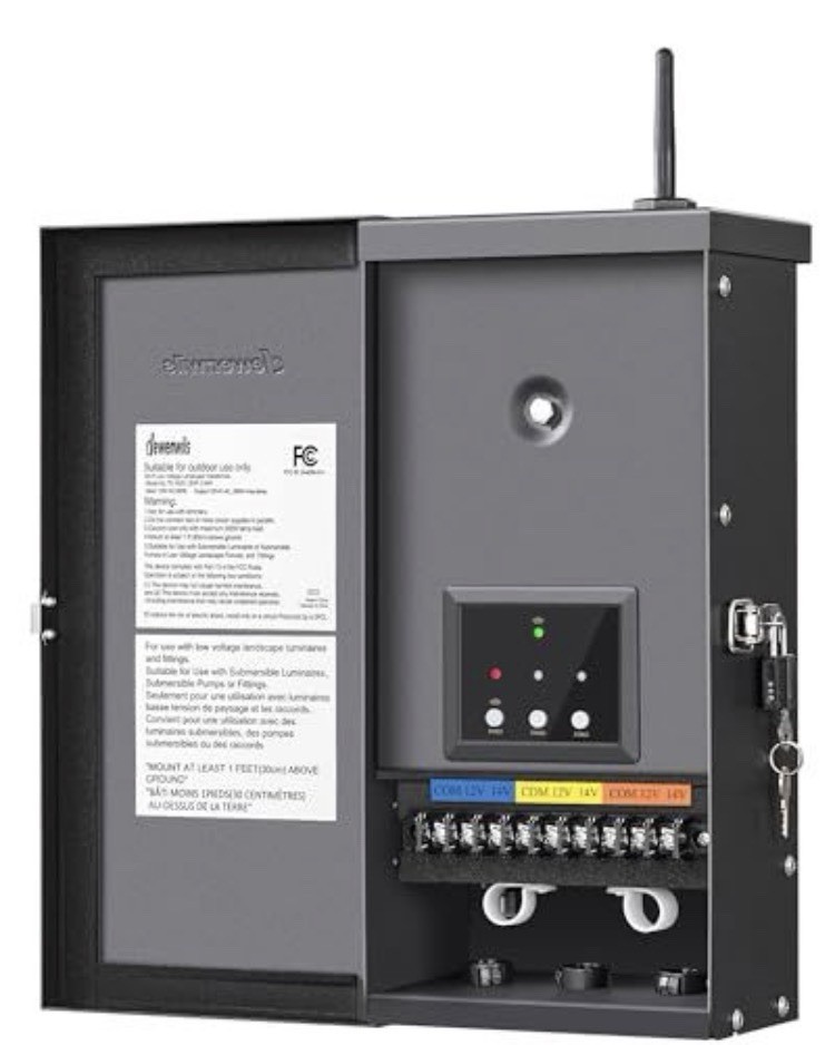 300W Low Voltage Landscape Transformer WiFi with 3 Zones, 120V AC to 12/14V AC gallery