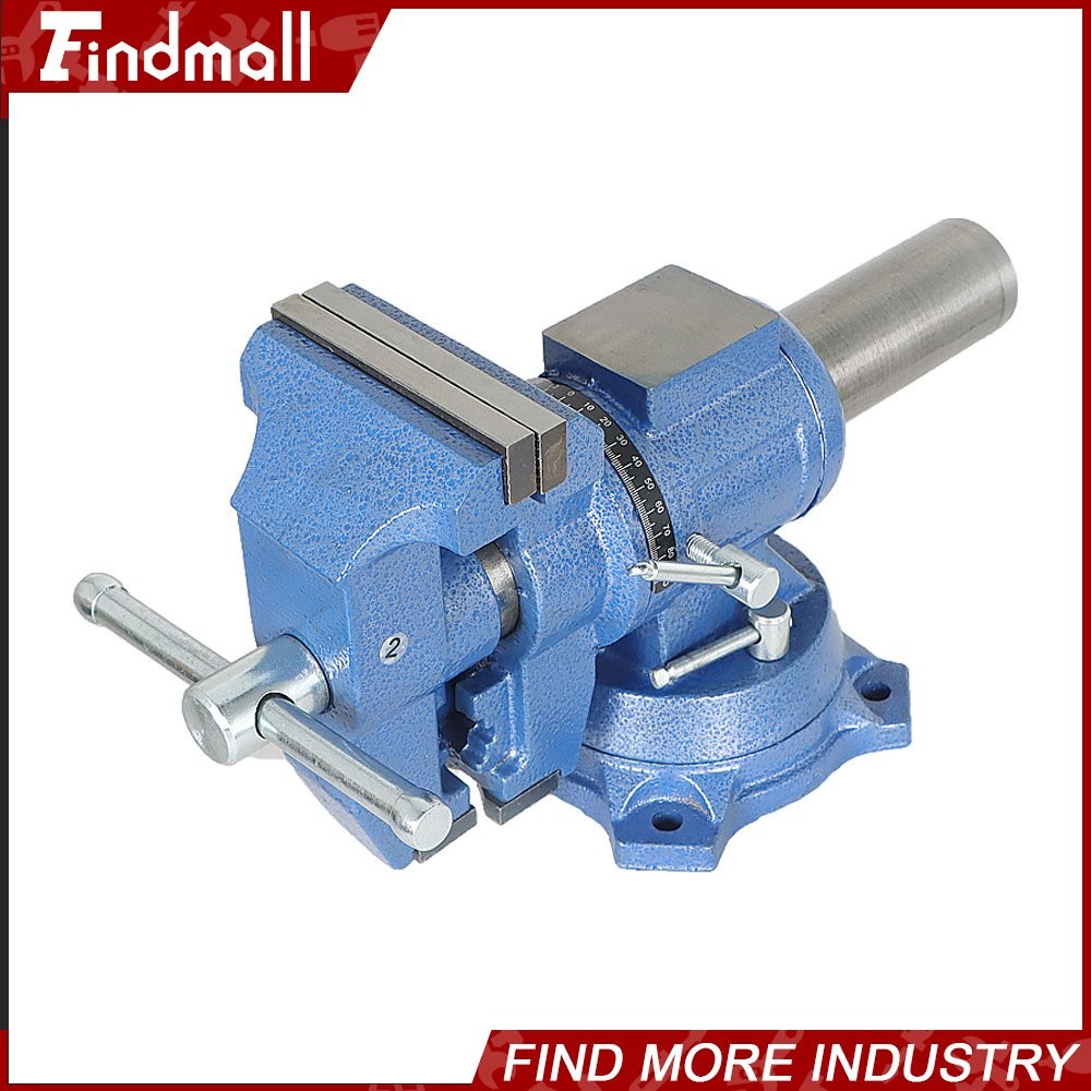 Findmall 4" Multi-Purpose Heavy Duty Rotation Bench Vise 360-Degree Swivel Base gallery