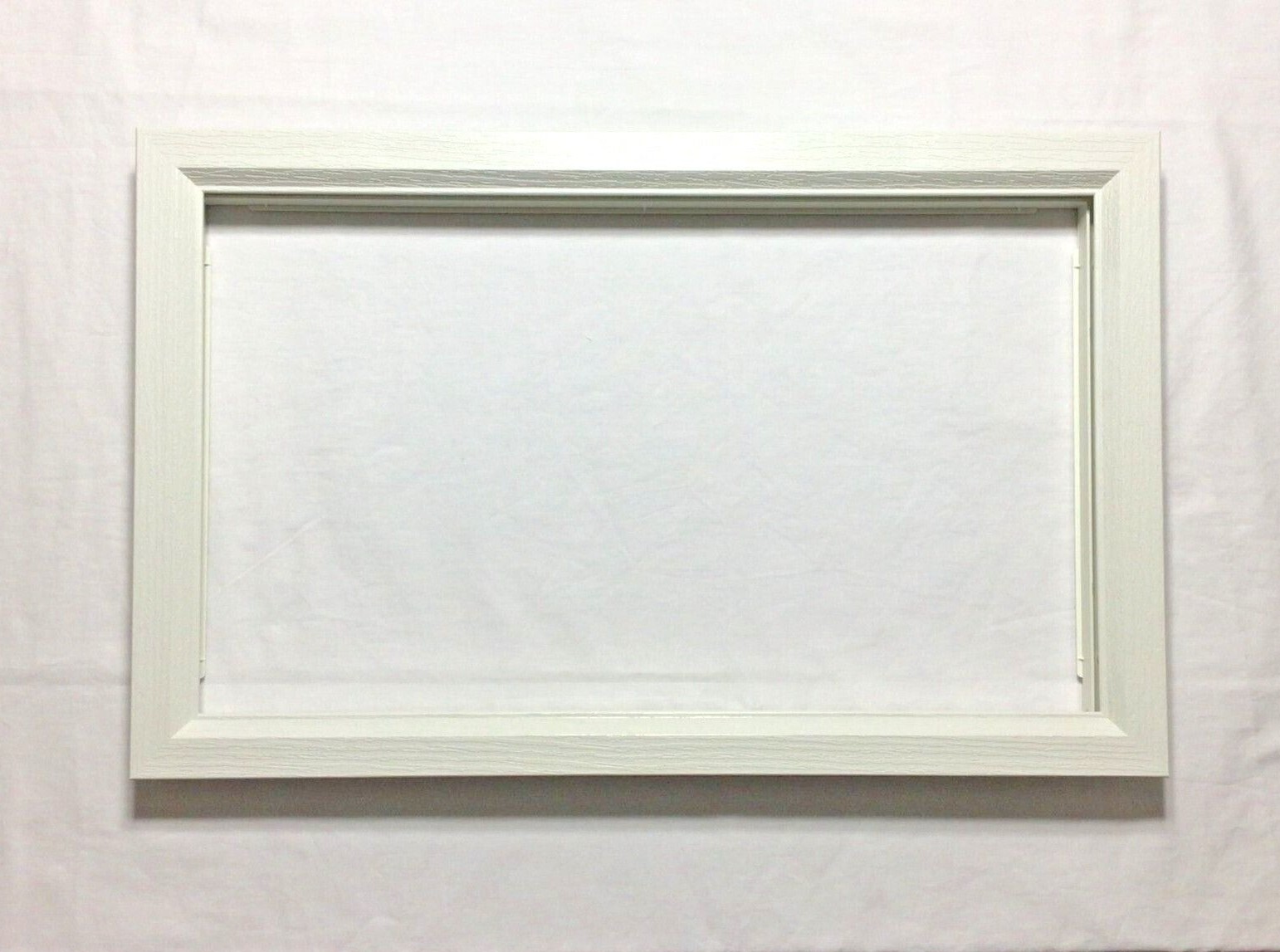 White Garage Door Window Kit w/ Glass Int/Ext Frames Insert Grill Screws Clopay gallery