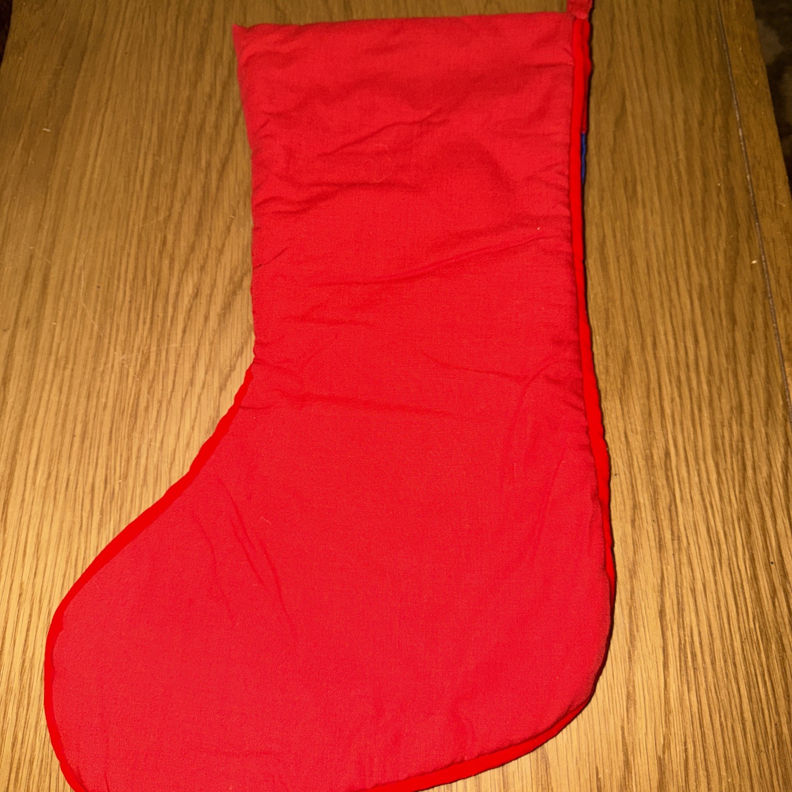 Vintage Santa Christmas Stocking L’art De Chine Reindeer Rudolph Sock gallery