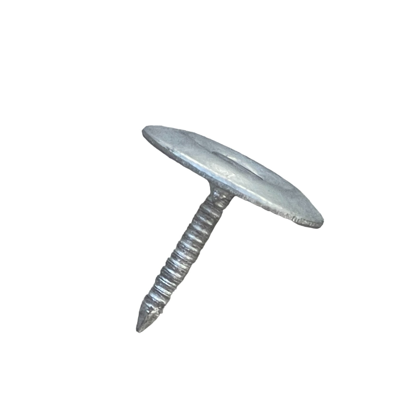 Sandbaggy 1" Metal Cap Fluted Masonry Nails - Galvanized (appx. 75 nails / lb) gallery