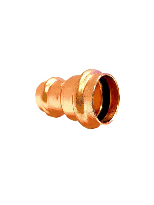Libra Supply 3'' x 2-1/2'' inch Copper Press Coupling Bell Reducer P x P gallery