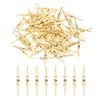 150Pcs Copper Chandelier Clips, 25mm/0.98", Gold Butterfly Brooches gallery
