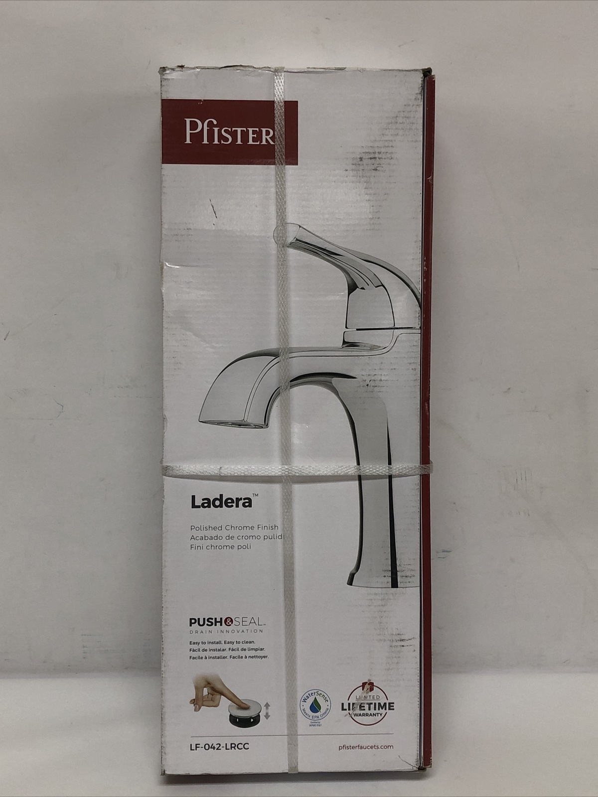 Pfister LF-042-LRCC Ladera Bathroom Lavatory Faucet Polished Chrome gallery