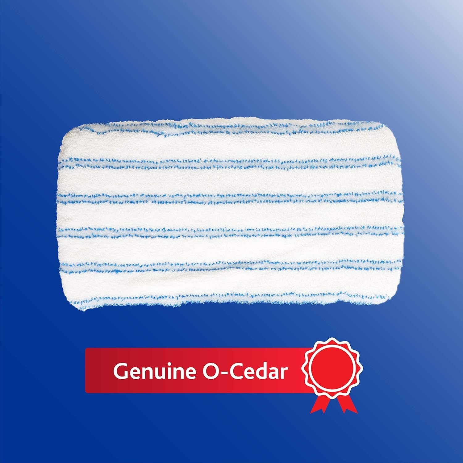 O-Cedar Microfiber Cloth Mop Refill, Blue 1 Count (Pack of 1), gallery