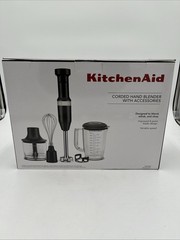 KitchenAid Corded Variable-Speed Hand Blender with Accessories, 6-Piece Set