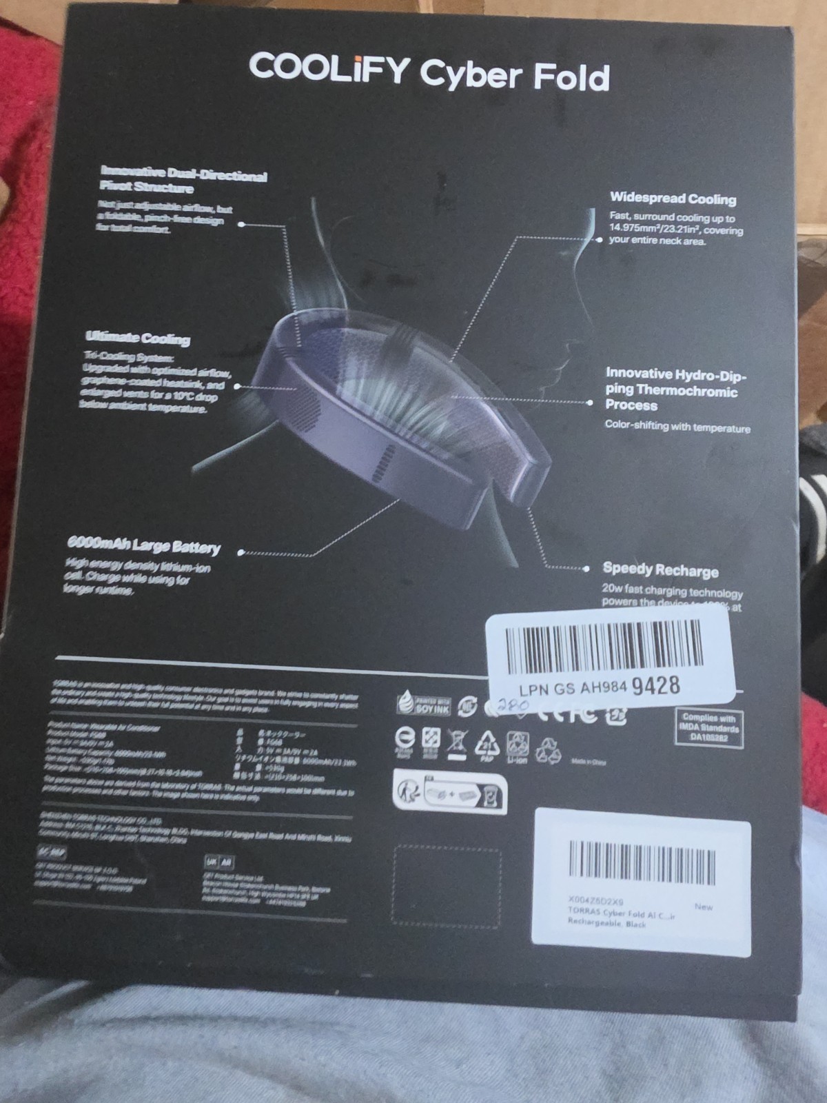 TORRAS - COOLiFY Cyber Fold 2026 Flagship AI Neck Air Conditioner, Ultimate I... gallery