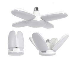 LED Deformable Panel Light Bulb Adjustable E27 Screw 48W 6500K 230V 2pc