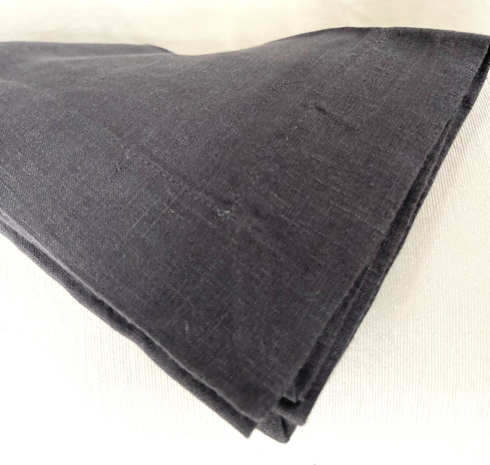 4 Belgium Linen Napkins - Gray gallery
