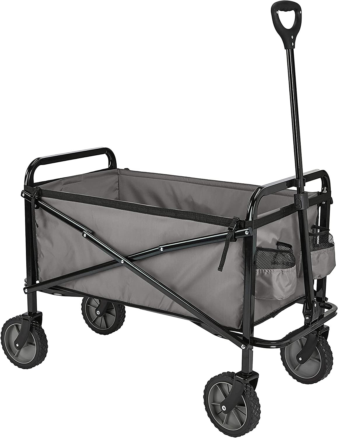 Collapsible Heavy Duty Utility Wagon for Outdoor Sports, Camping, Garden- 265lbs gallery