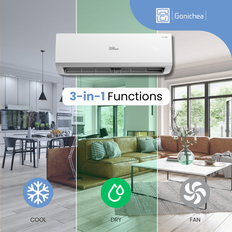 12,000 BTU 19 SEER2 Ductless Mini-Split Inverter+Air Conditioner Heat Pump 220V gallery