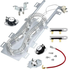 Dryer Heating Element Replace For Whirlpool WED9200SQ0 WED8300SW1 WED9050XW1