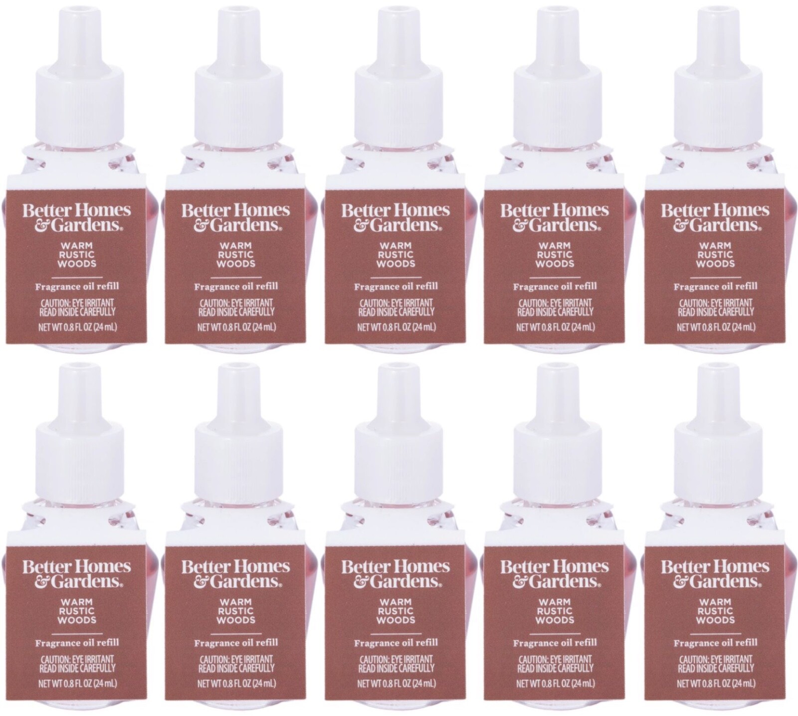 10 Better Homes & Gardens WARM RUSTIC WOODS Fragrance Oil Refill Bulbs gallery