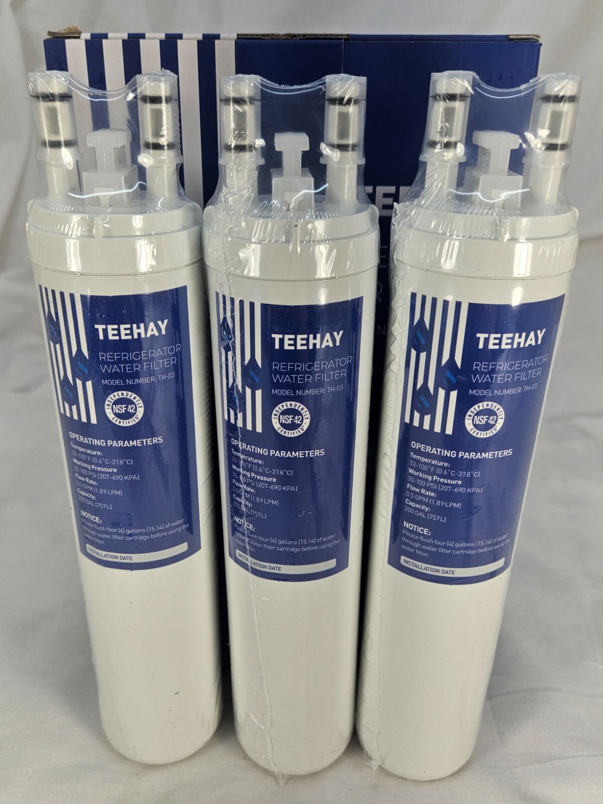 3 PACK - ULTRAWF Frigidaire Water Filter Replacement Frigidaire TEEHAY TH-03 gallery