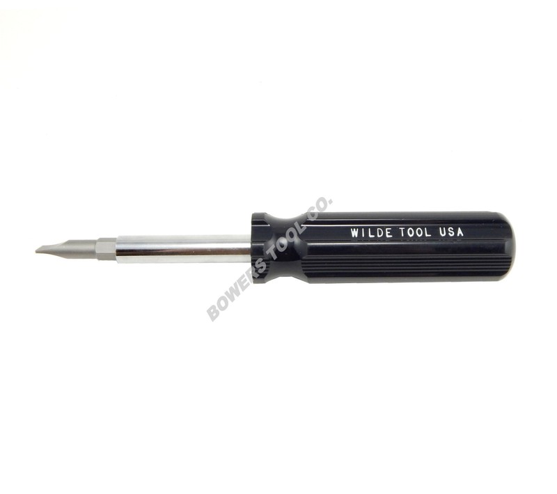 Wilde 6 in 1 Screwdriver Phillips Flat Slotted Multi Bit 6-1 USA MADE SW6 gallery