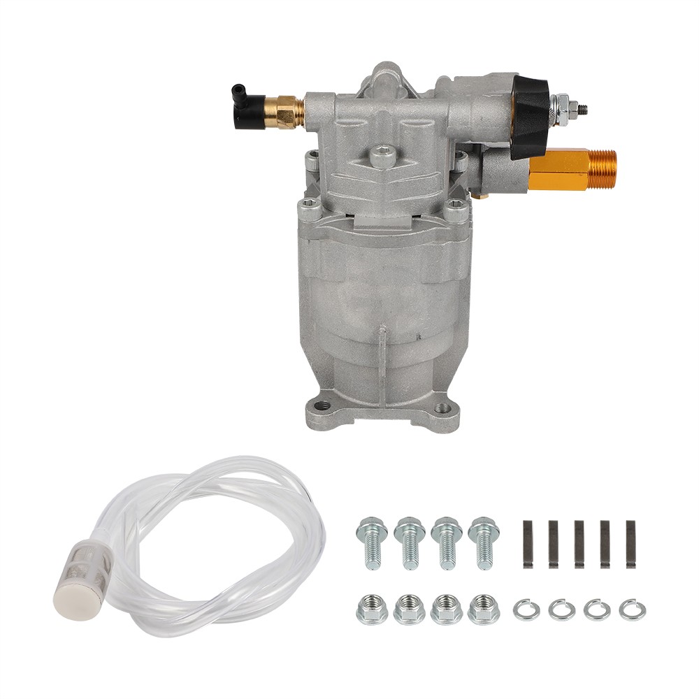 Pressure Washer Pump Horizontal 3/4"Shaft - MAX 3000 PSI 2.5 GPM Oil Sealed gallery