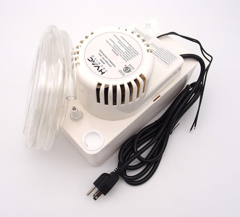 Condensate Removal Pump – Tank Pump 2.2L RTP15WS115V with 3/8" X 15' Pipe All in gallery