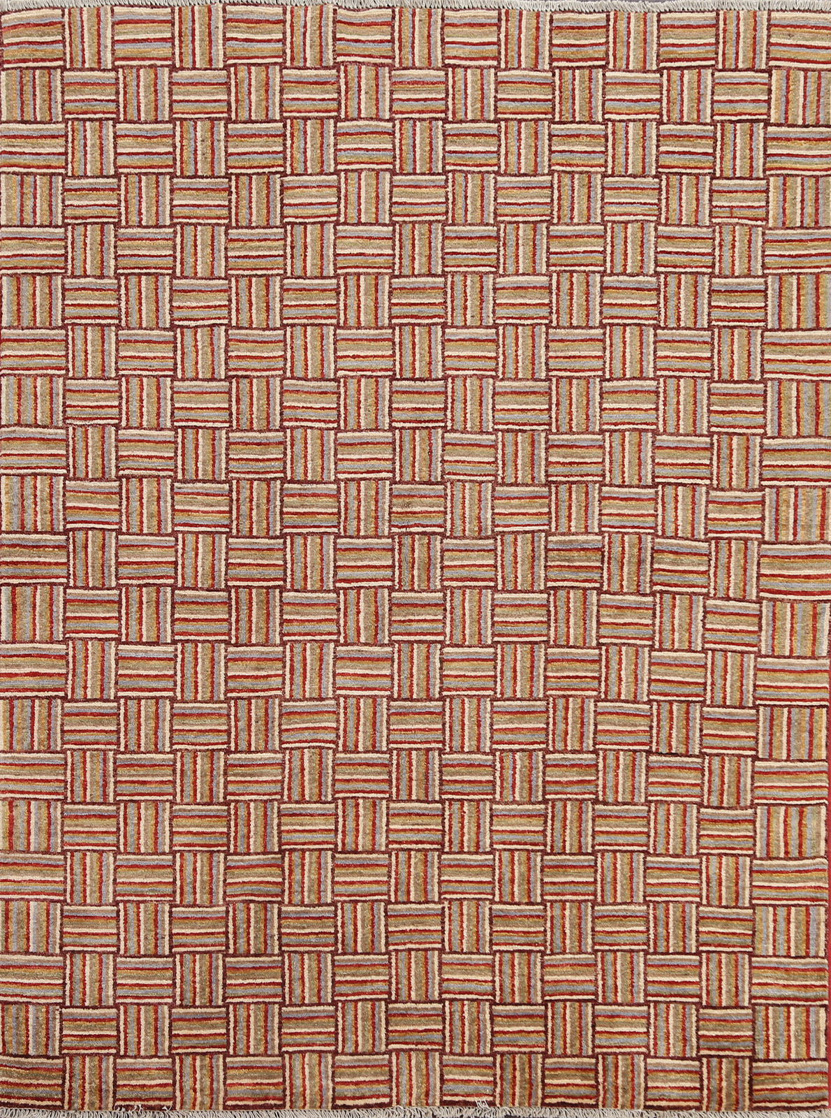 Stylish Gabbeh Kashkoli Wool Modern Rug - Enhance Your Home Decor 5x6 ft gallery